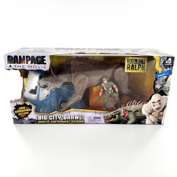 THE RAMPAGE - N Warner Brothers Rampage Canisters - Davis Okoye Figure
